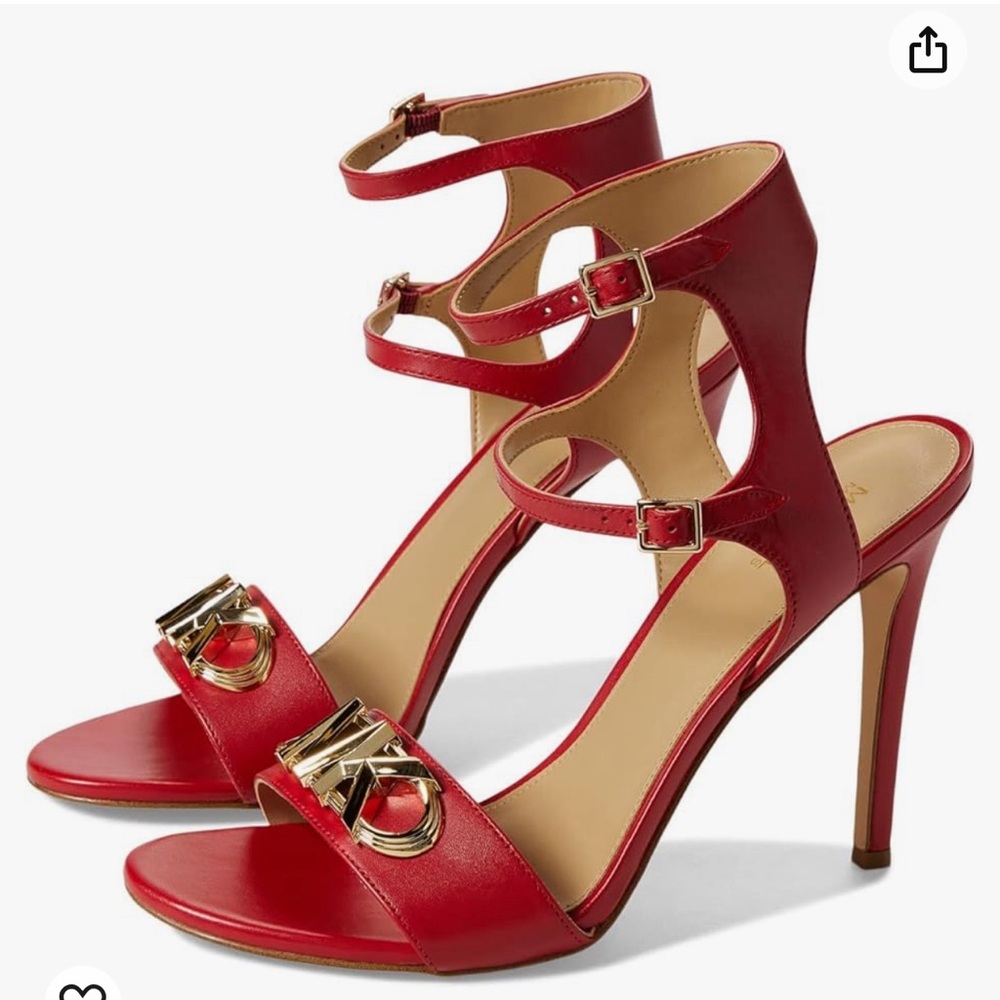 Cute red MK heels